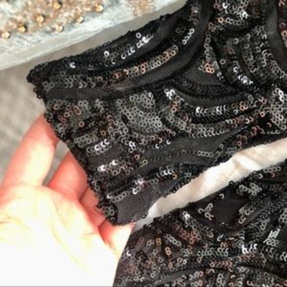 NEW Honey Embellish Net Dress | M - Picture 5 of 13